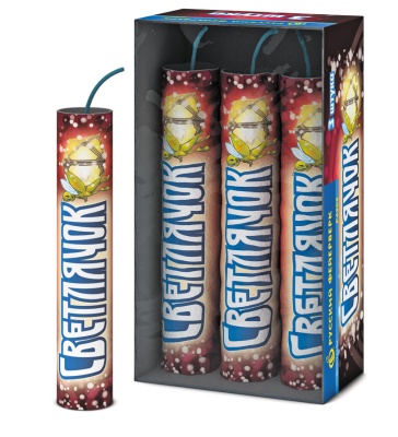 Светлячок Пиротехнический фонтан купить в Богучаре | boguchar.salutsklad.ru