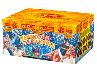 Ночной звездопад Комбинированный Фейерверк купить в Богучаре | boguchar.salutsklad.ru