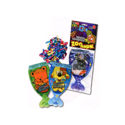 Зоопарк ТСЗ Надувная хлопушка купить в Богучаре | boguchar.salutsklad.ru