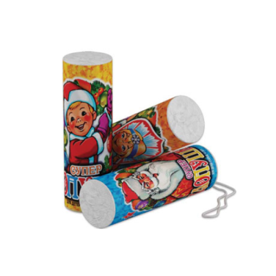 Супер с серпантином Хлопушки купить в Богучаре | boguchar.salutsklad.ru