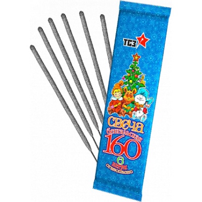 160-1 мм. Бенгальские огни купить в Богучаре | boguchar.salutsklad.ru