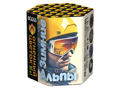 Зимние Альпы Батарея салютов купить в Богучаре | boguchar.salutsklad.ru