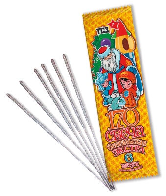 170 мм. Экстра Бенгальские огни купить в Богучаре | boguchar.salutsklad.ru