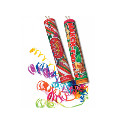 Макси-Гигант с серпантином Хлопушки купить в Богучаре | boguchar.salutsklad.ru